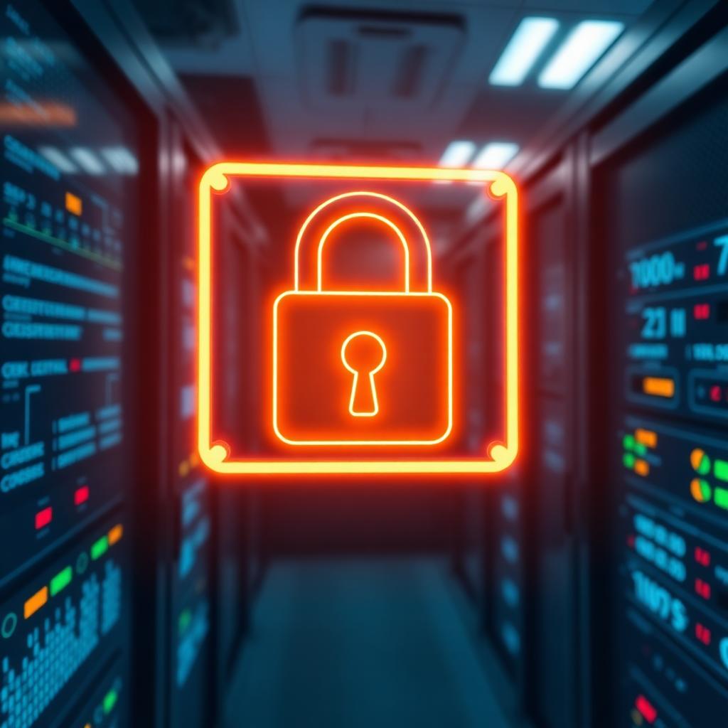 Security-Operations-Center mit mehreren Monitoring-Bildschirmen